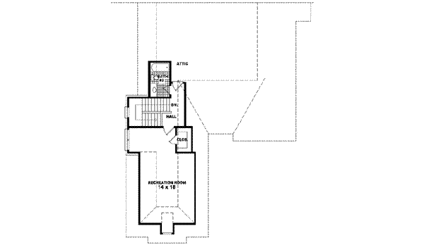 upper floor house blueprint