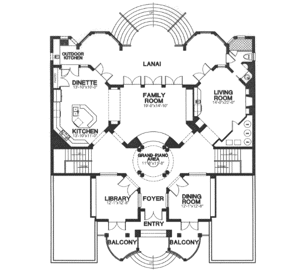 upper floor house blueprint