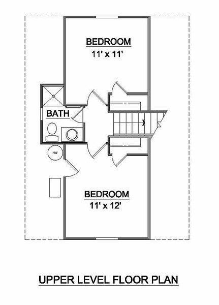 upper floor house blueprint
