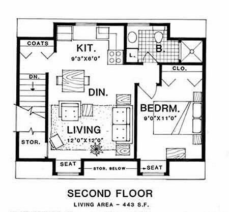 upper floor house blueprint