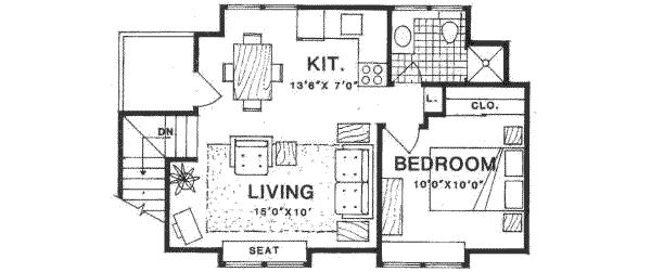 upper floor house blueprint