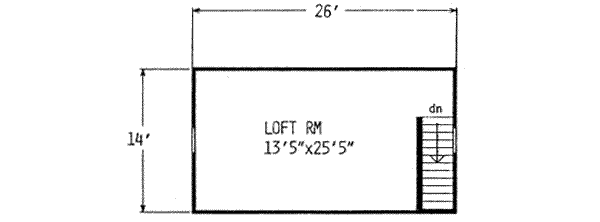 upper floor house blueprint