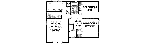 upper floor house blueprint