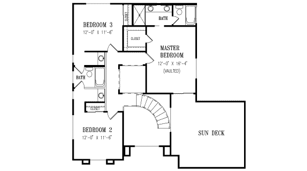 upper floor house blueprint