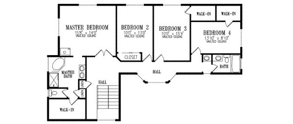 upper floor house blueprint
