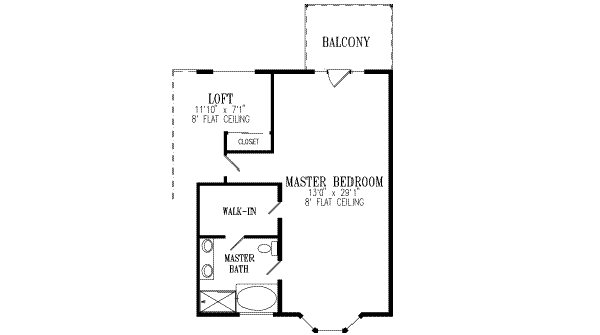 upper floor house blueprint