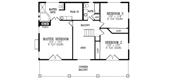 upper floor house blueprint