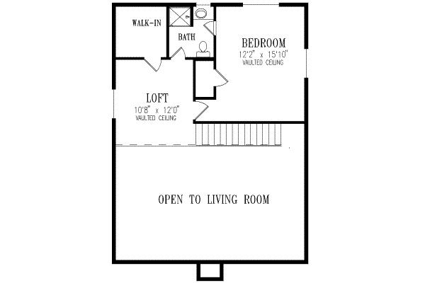 upper floor house blueprint