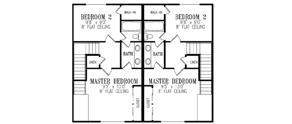 upper floor house blueprint