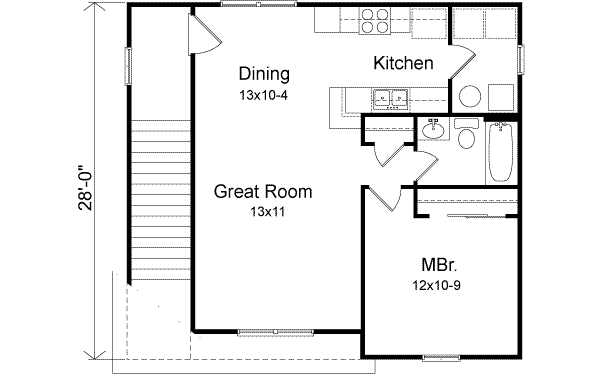 upper floor house blueprint