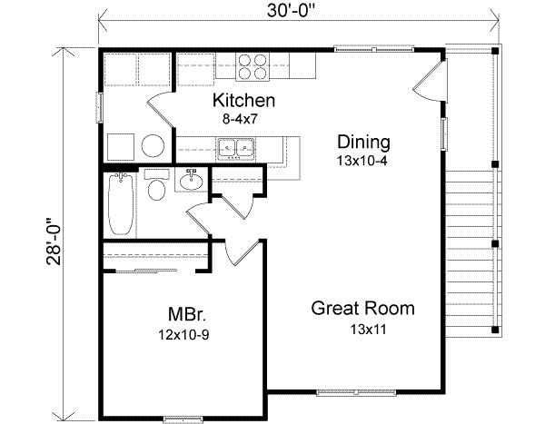 upper floor house blueprint