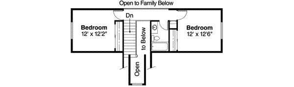 upper floor house blueprint
