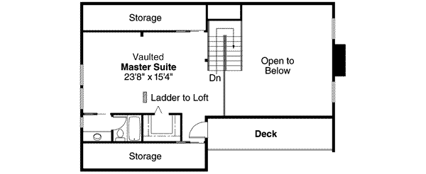 upper floor house blueprint