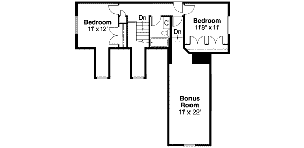 upper floor house blueprint