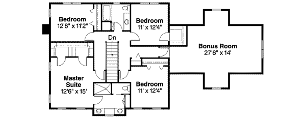 upper floor house blueprint