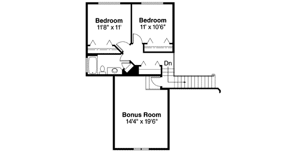 upper floor house blueprint