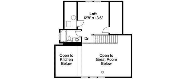 upper floor house blueprint
