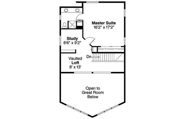 upper floor house blueprint