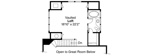upper floor house blueprint