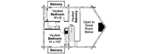 upper floor house blueprint