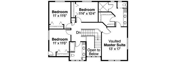 upper floor house blueprint