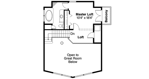 upper floor house blueprint