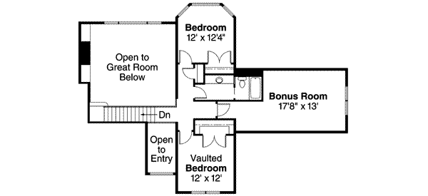 upper floor house blueprint