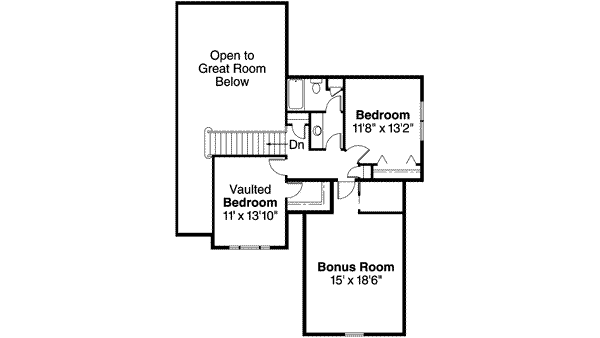 upper floor house blueprint