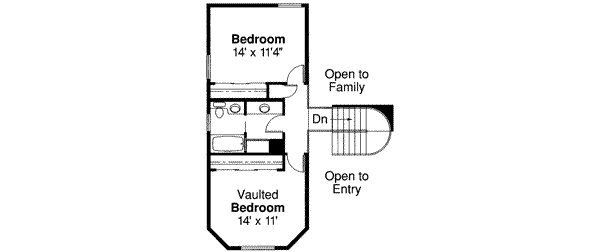 upper floor house blueprint