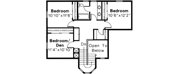 upper floor house blueprint