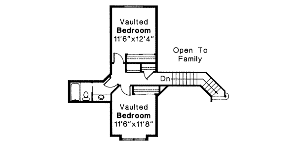upper floor house blueprint