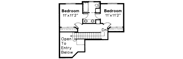 upper floor house blueprint