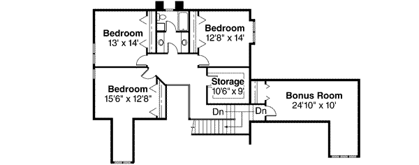 upper floor house blueprint
