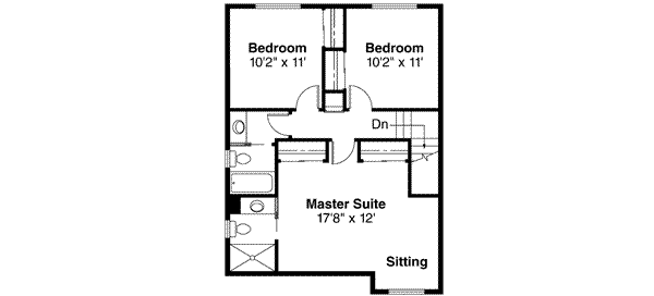 upper floor house blueprint