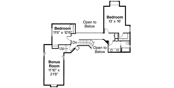 upper floor house blueprint