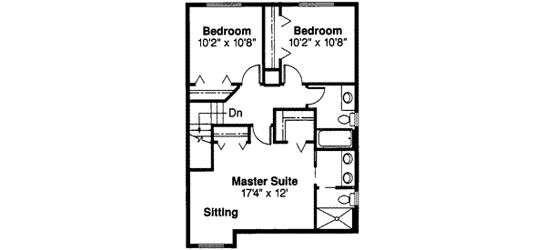 upper floor house blueprint
