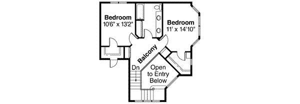 upper floor house blueprint