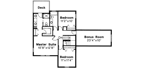upper floor house blueprint
