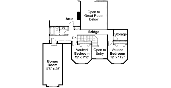 upper floor house blueprint