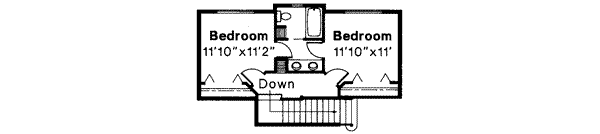 upper floor house blueprint