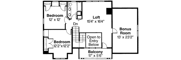 upper floor house blueprint