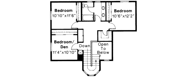 upper floor house blueprint