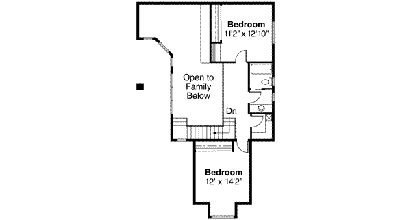 upper floor house blueprint