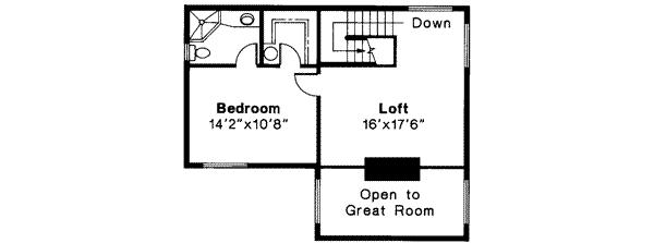 upper floor house blueprint