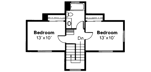 upper floor house blueprint