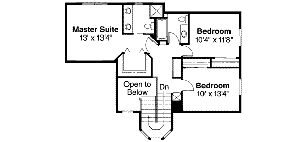 upper floor house blueprint