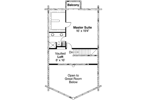 upper floor house blueprint
