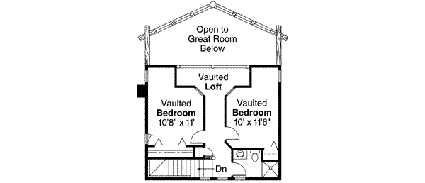 upper floor house blueprint
