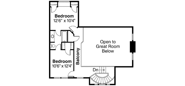 upper floor house blueprint