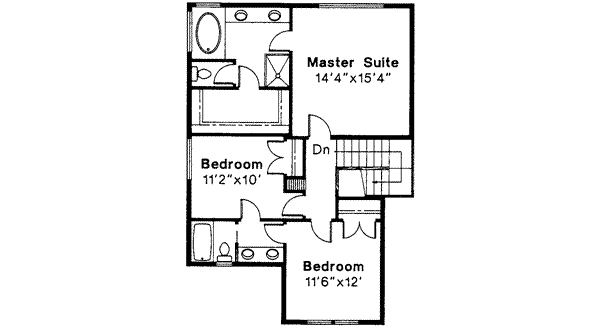 upper floor house blueprint